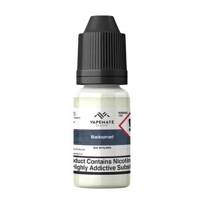 Vapemate Classic Blackcurrant 10ml - 50VG / 50PG / 18mg - Vapeshop Co