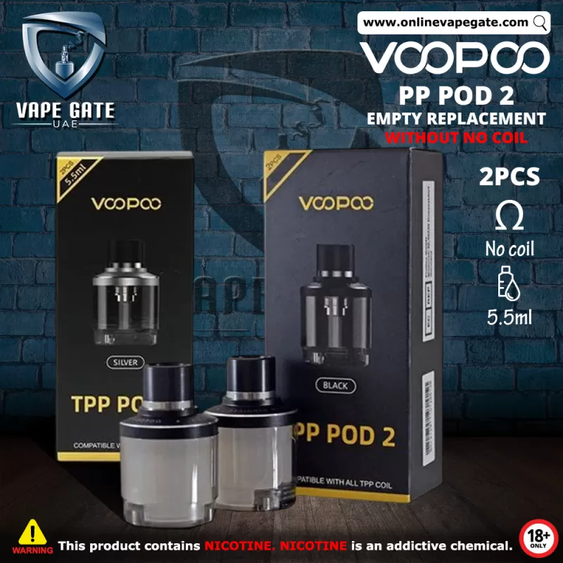VOOPOO TPP POD 2 EMPTY REPLACEMENT POD