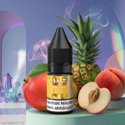 Salt Cristallite Liquid – Pineapple Peach Mango - VapeApe; 20mg/ml