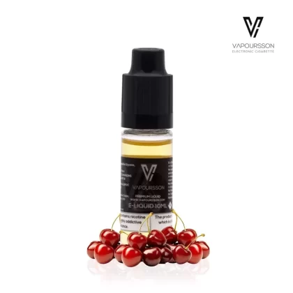 Vapoursson e-Liquid – Cherry 6mg 10ml Bottle | Cigee
