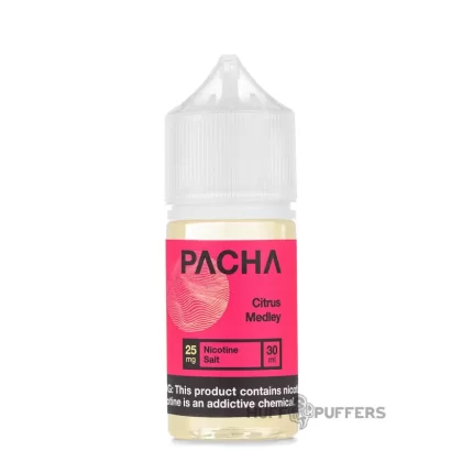PACHA Salt – Citrus Medley 30mL - Vape Product, Vape Product