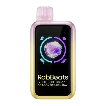 Dragon Strawnana RabBeats RC10000 Touch - Nicotine#50mg~Size#Single>5 Pack (245E11)