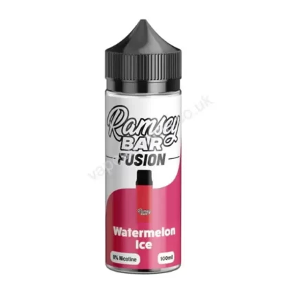 Ramsey Bar Fusion Watermelon Ice E-Liquid Shortfill - Vapestreams Co