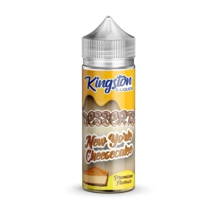 KINGSTON DESSERTS NEW YORK CHEESECAKE 100ML SHORTFILL E-LIQUID