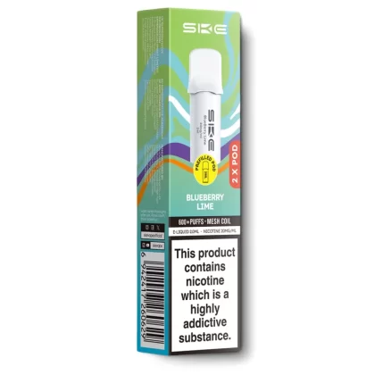Blueberry Lime SKE 600 Pro Pods - 20 mg/ml