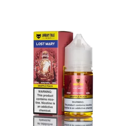 Urban Tale x Lost Mary Nic Salt - Grapple Peach - 30ml - 35mg