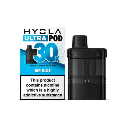 Hyola Ultra 30K Prefilled Replacement Pods Mr Blue