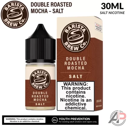 Barista Brew Co Double Roasted Mocha Salt Nicotine 30mL