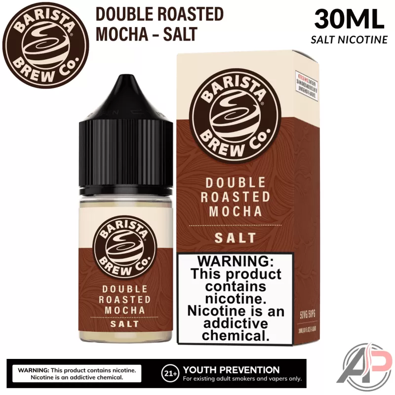 Barista Brew Co Double Roasted Mocha Salt Nicotine 30mL