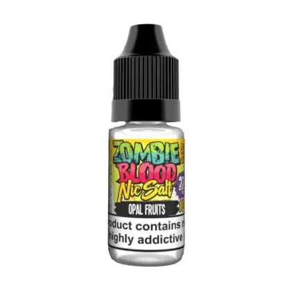 Zombie Blood Opal Fruits Nic Salt Vape Juice - 10 Pack - Strength