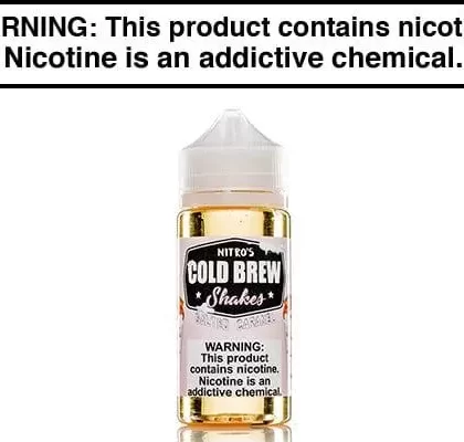SALTED CARAMEL BY NITRO’S COLD BREW 100ML - Vapejuice