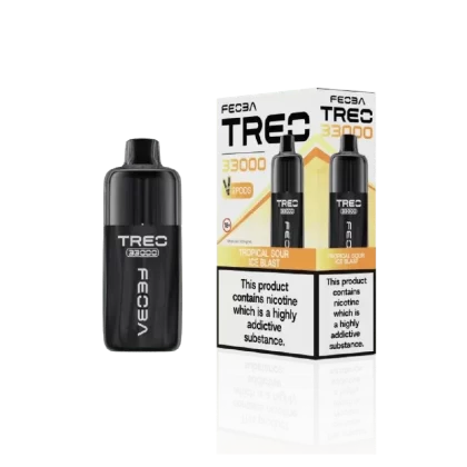 Feoba Treo 33000 Prefilled Pod Kit Tropical Sour Ice Blast - Nicotine Strength#20mg (21CD77)