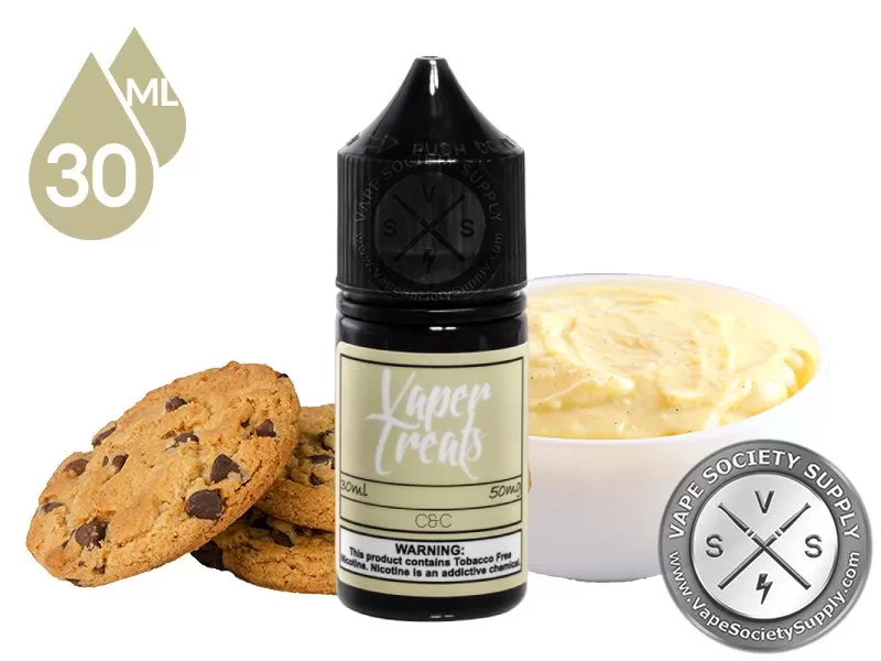 Cookies & Custard by Vaper Treats Salt 30ml - Vape Product, Vape Product