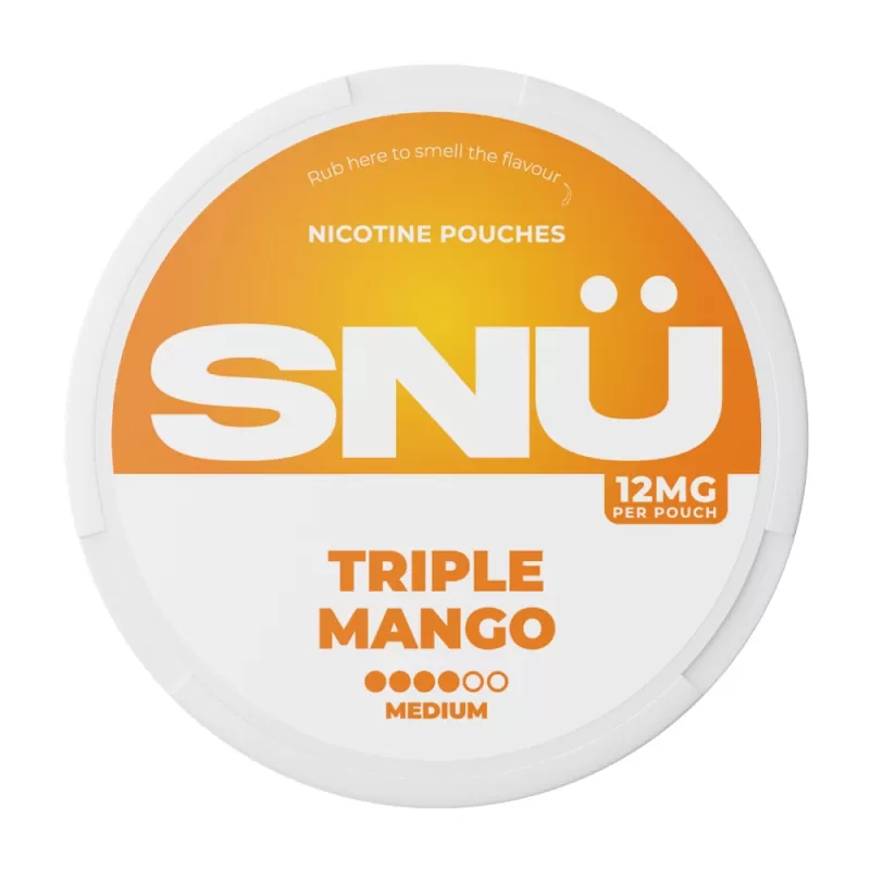Triple Mango Nicotine Pouches by SNU (20pk) - 12mg