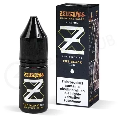 The Black Ice Nic Salt E-Liquid by Zeus Juice - Ecigpremium