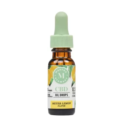 Martha Stewart – CBD Meyer Lemon Oil Drops – Trial Size