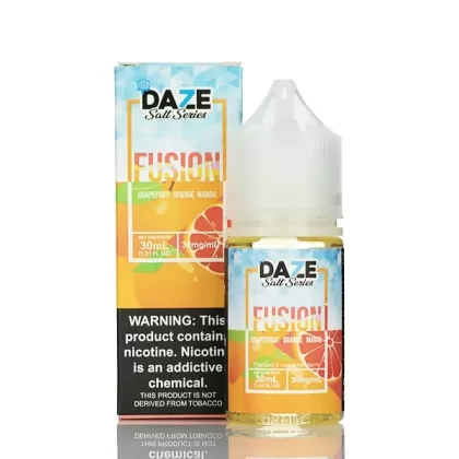 7 Daze Fusion TFN Salts -Grapefruit Orange Mango ICED - 30ml - 30mg