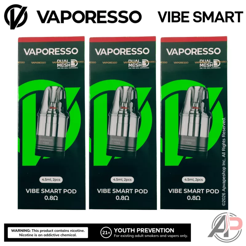 Vaporesso Vibe Dual Mesh Smart Pod 2 Pack