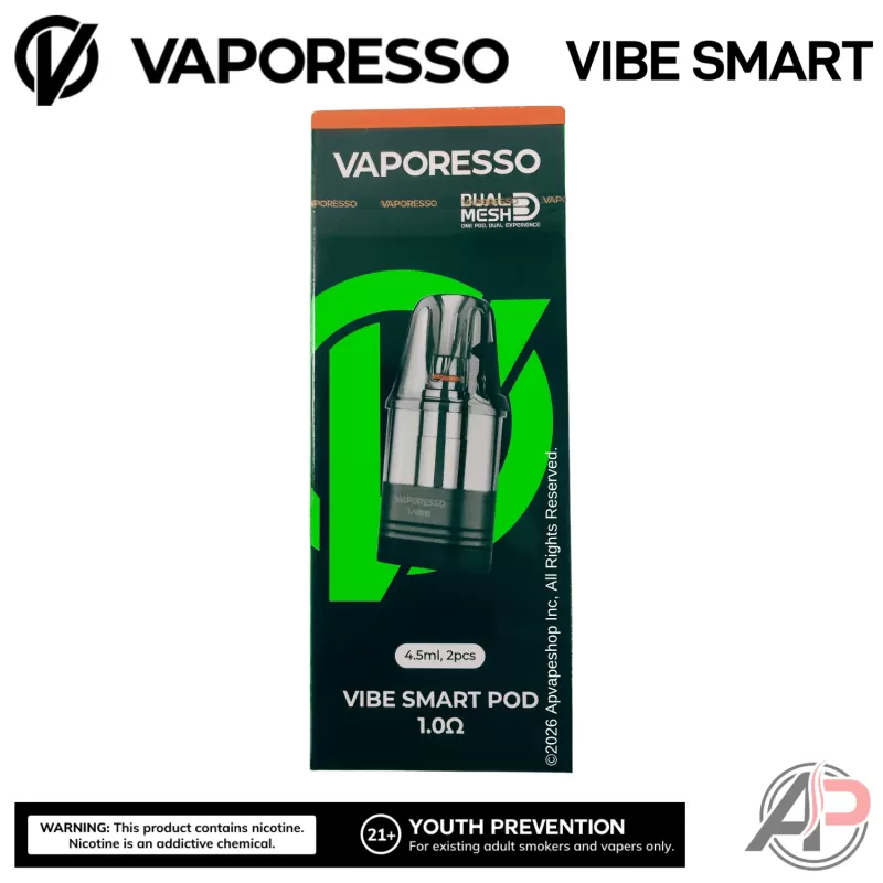 Vaporesso Vibe Dual Mesh Smart Pod 2 Pack - Image 3