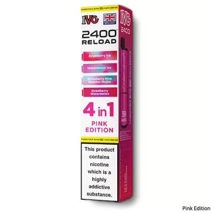 Pink Edition Prefilled Pods by IVG 2400 - Ecigarettedirect Co