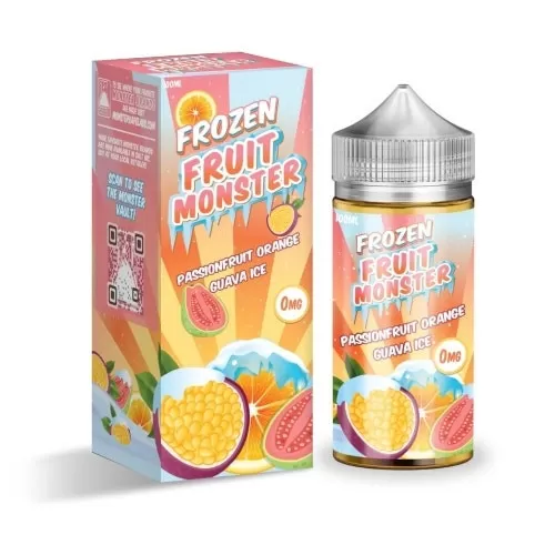 Frozen Fruit Monster E-Liquid – Passionfruit Orange Guava 100ml