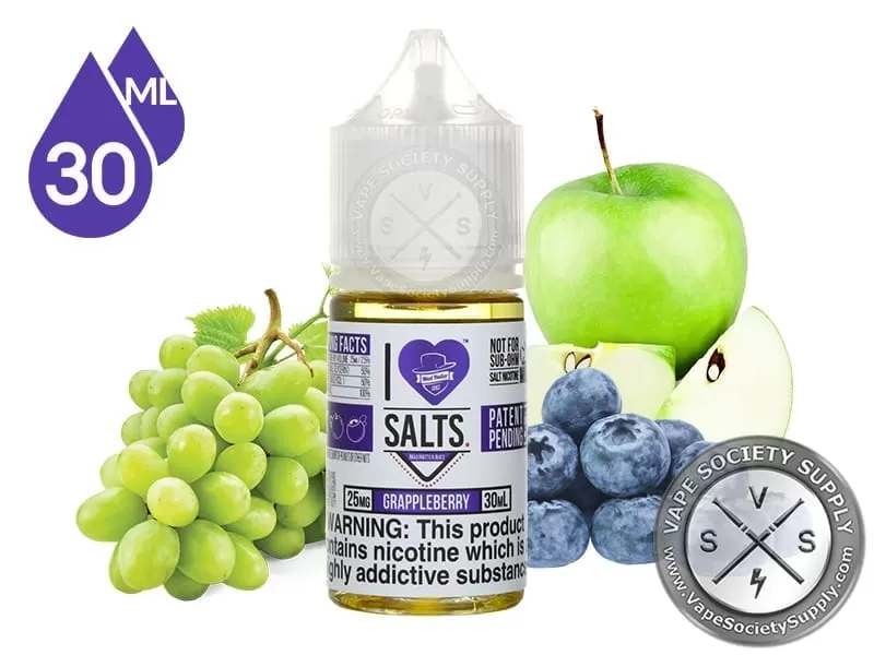 Grappleberry By Mad Hatter I Love Salts 30ml