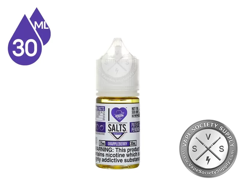 Grappleberry By Mad Hatter I Love Salts 30ml - Image 2