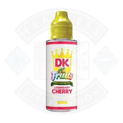 Donut King Fruits – Legendary Cherry 0mg 100ml Shortfill