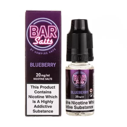 Blueberry Nic Salt E-Liquid by Vampire Vape Bar Salts - 10mg