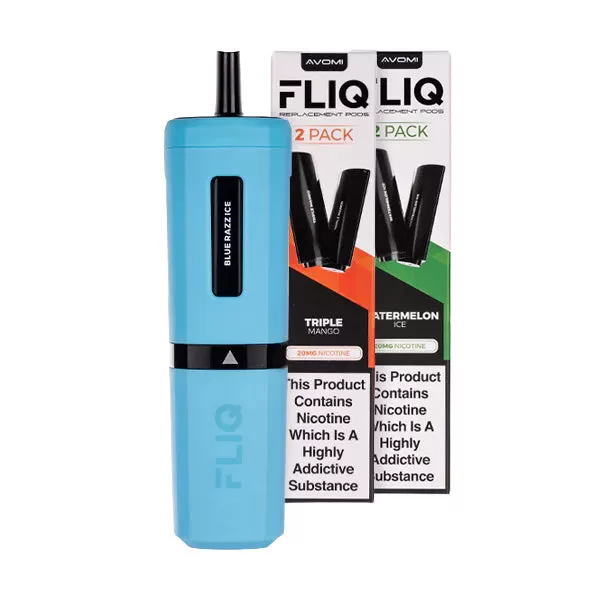 Avomi Fliq 4-in-1 Pod Kit Bundle - Lemon & Lime