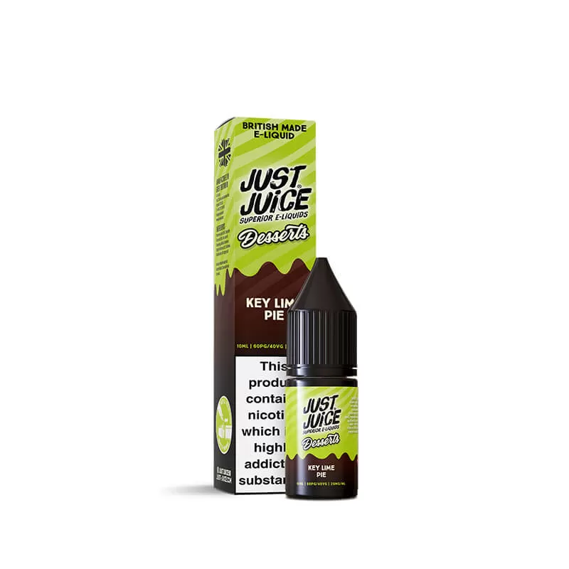 Just Juice Desserts Key Lime Pie 10ml Nic Salt E-Liquid - 10mg - Image 3