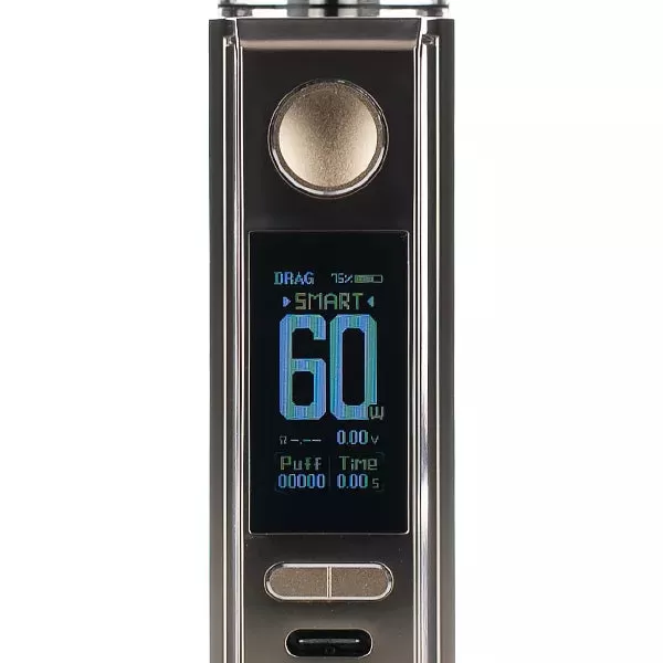 VooPoo Drag E60 60W Pod Mod Kit - Black - Image 2
