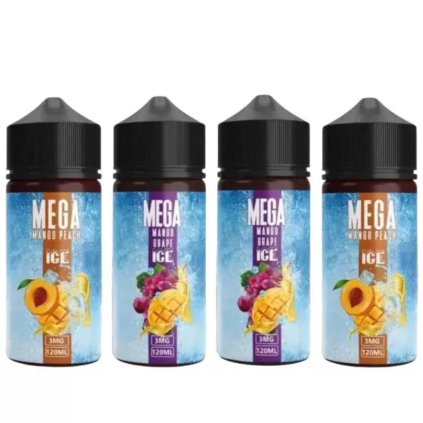 MEGA 120ml 3mg E-liquid