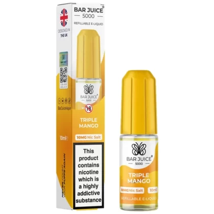 Triple Mango Nic Salt E-Liquid by Bar Juice 5000 (10ml) - 10mg