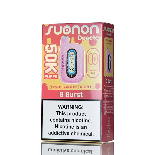 Suonon Donete 50K 50000 Puffs Disposable Vape - 20mL - The Mighty Grape - Image 3