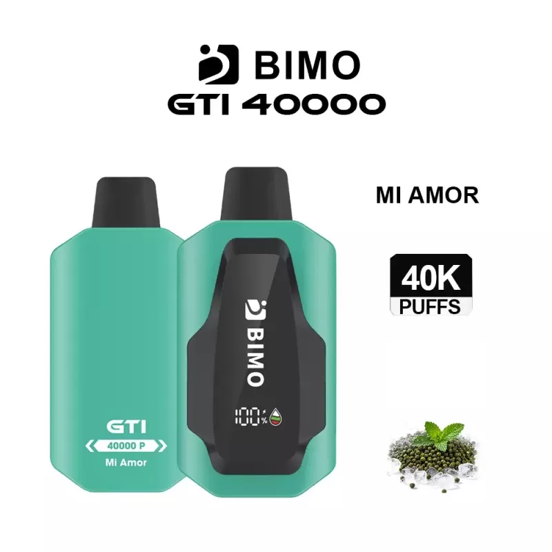 BIMO GTI 40000 Puffs – Mi Amor (Pepper Mint) - Ozvapeone