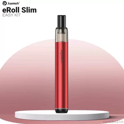 Joyetech eRoll Slim Easy Kit – Red - Pod Kit / Joyetech / 480 mAh / max. 13 Watt / 2ml / USB-C