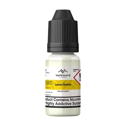 Vapemate Classic Lemon Sherbet 10ml - 70VG / 30PG / 18mg - Ecigwizard