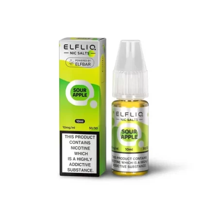 Sour Apple Nic Salt By Elf Bar ElfLiq