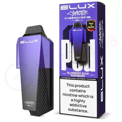 Blueberry Sour Raspberry Elux Cyberover 6K Refill Pack