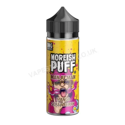 Mango Strawberry E-Liquid Shortfill by Moreish Puff Manju Man - Vapestreams Co