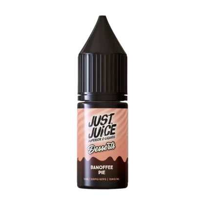 Banoffee Pie Nic Salt by Just Juice Dessert - Vapeshop Co
