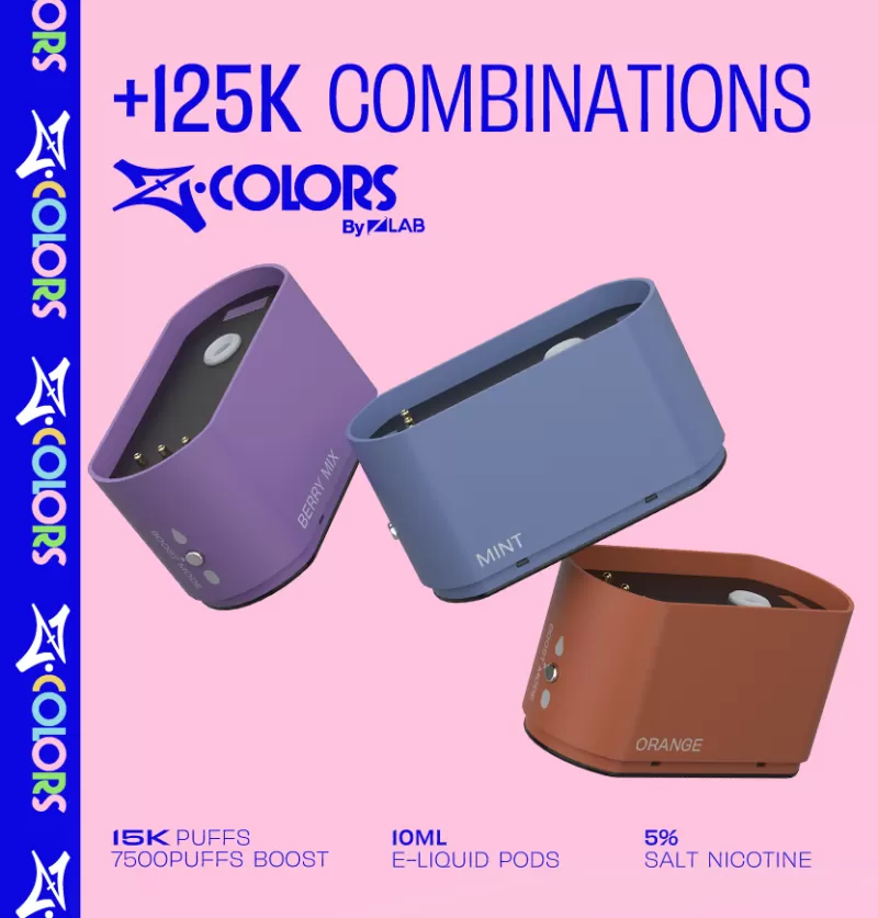 ZColors By ZLab 15K Disposable Pod