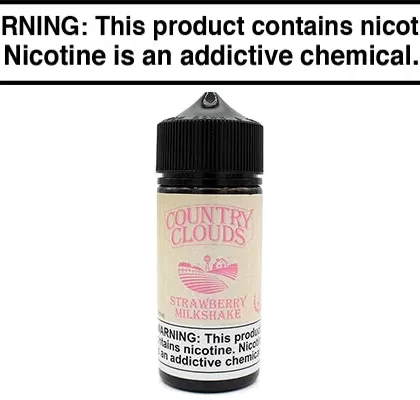 STRAWBERRY MILKSHAKE BY COUNTRY CLOUDS 100ML - Vapejuice