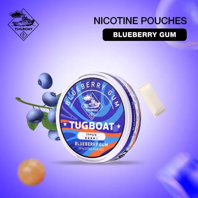Tugboat Nicotine Pouches - 18 mg / Purple Rain - Image 3