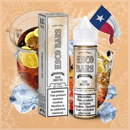 Sale $10.28 – Texas Tea by Esco Bars Eliquid 60mL