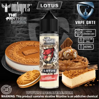 Lotus Cheesecake - Dr Vapes - 18 mg / 120 ml