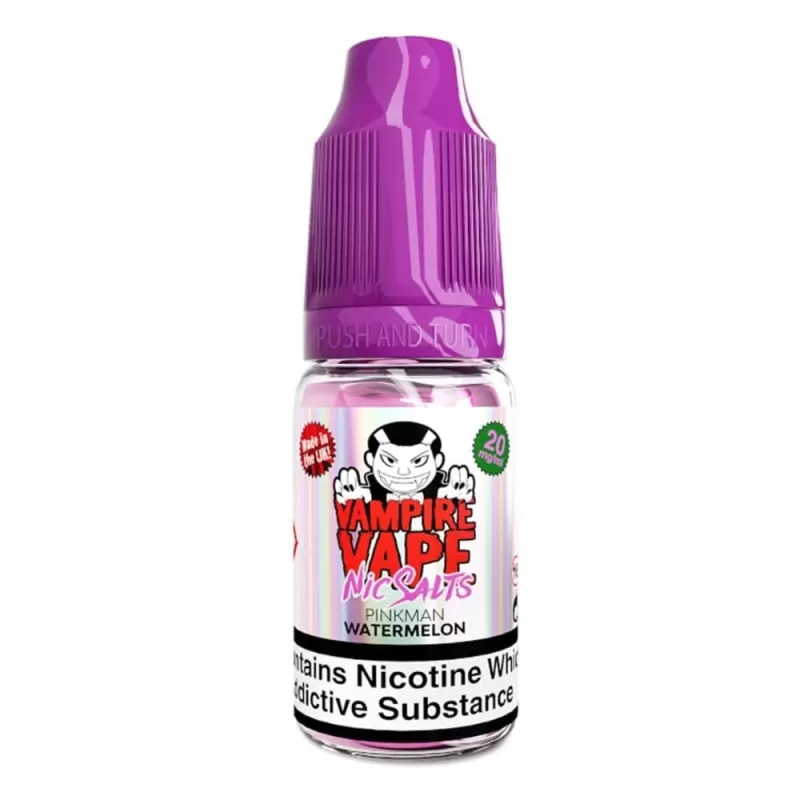 Pinkman Watermelon Nic Salt E-Liquid by Vampire Vape (10ml)