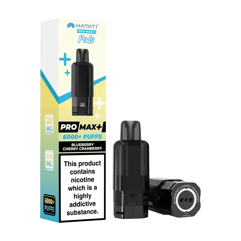 Blueberry Cherry Cranberry Hayati Pro Max+ Refill Pack - 20mg - Vape Product
