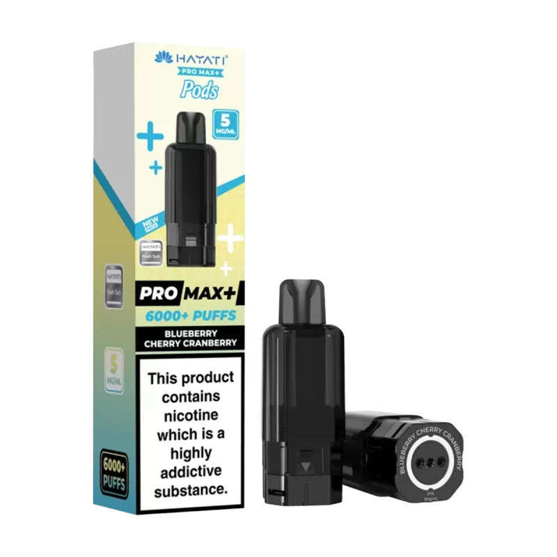 Blueberry Cherry Cranberry Hayati Pro Max+ Refill Pack - 20mg - Vape Product - Image 2